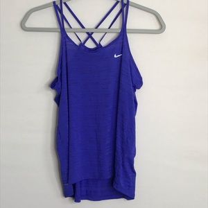 Nike Dri-Fit Lightweight Sheer Workout Top Sz S